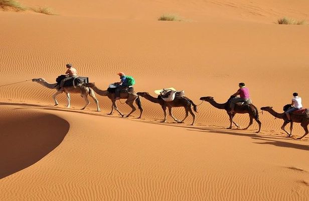 3 days tour from Fez to Marrakech through merzouga desert and camel ride