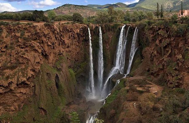 Private day to Ouzoud waterfalls and atlas mountains from Marrakech