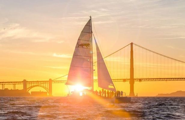 San Francisco Bay Sunset Catamaran Cruise