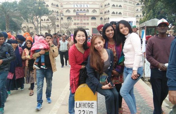 Wagah Border Flag Retreat Ceremony