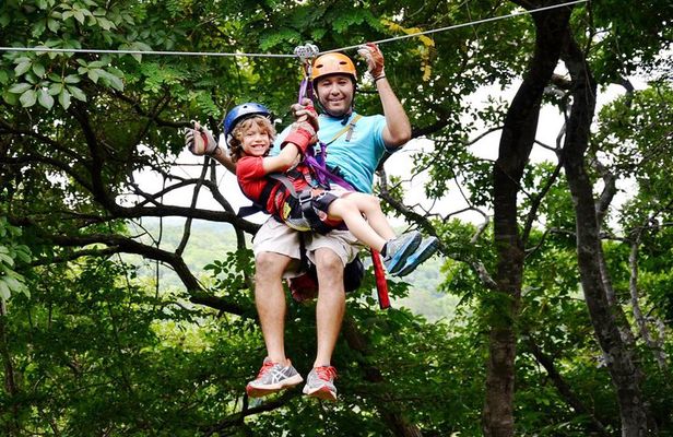 Ariel Papagayo Views - WRCT Adventures Private Zipline Tour