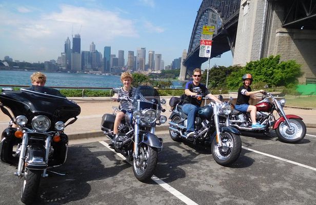 The 3 Bridges Harley Tour - see the main iconic bridges of Sydney on a Harley