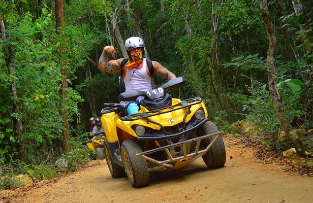 ATV Xtreme and Zipline Tour from Cancun