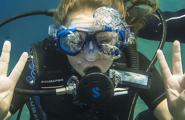 Scuba diving baptism