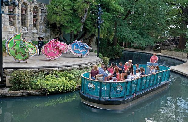 River Walk Cruise, Texas Ranger Museum and Hop-On Hop-Off Tour