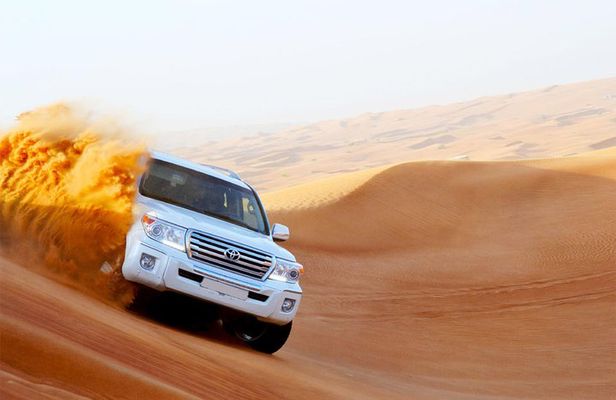 Doha Desert Safari: Dunebashing, Camel, Sandboarding & Inland Sea