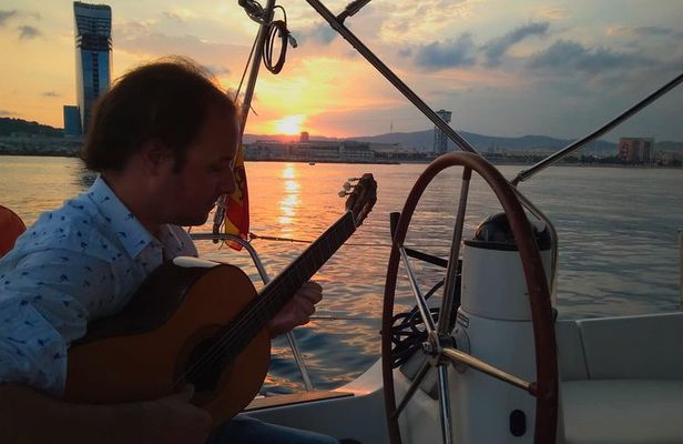 Sunset Sailing Experience w/ Live Spanish Guitar & Spanish Tapas
