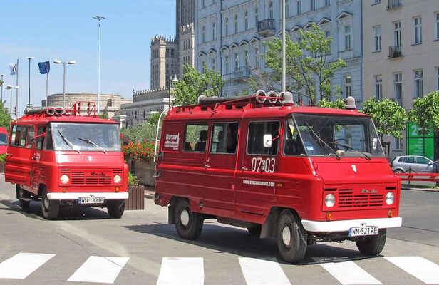 Warsaw Layover Tour (Chopin Airport) by retro minibus