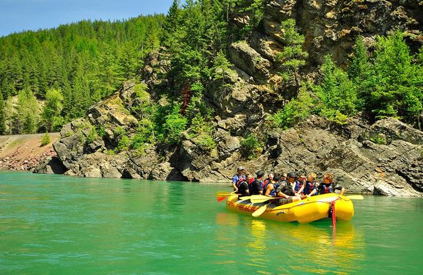 Scenic Float on the Middle Fork of the Flathead River