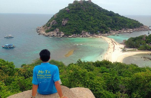 Mr. Tu Snorkel Day Trip to Koh Nangyuan & Koh Tao by Speed Boat from Koh Samui