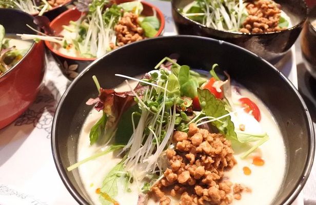 Vegetarian Gluten-Free/HALAL Ramen and Gyoza by Bentoya cooking