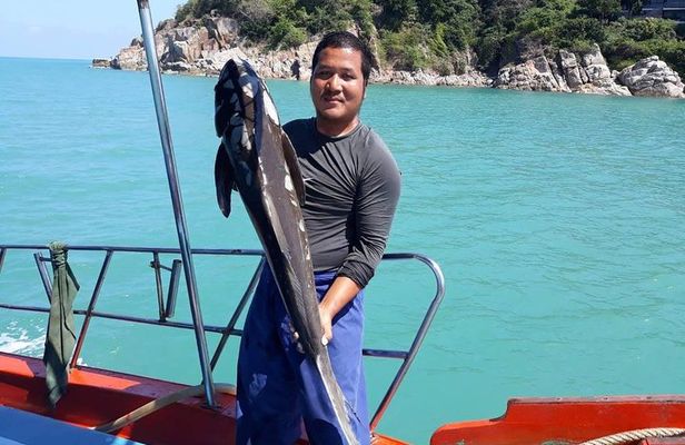 Mr. Tu Fishing Day Trip by Escort Boat from Koh Samui