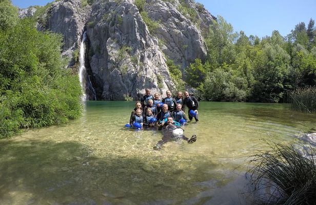 Basic Canyoning on Cetina river from Omis