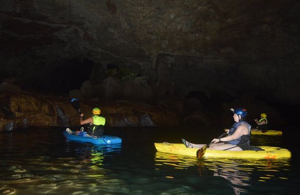 Cave Kayaking and Ziplines Private Tour