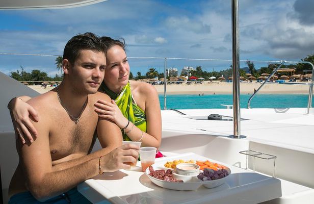 Luxury Private Full-Day Catamaran Charter in St Maarten & Saint-Martin