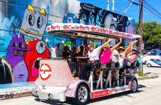 Wynwood Party Bike Bar Crawl