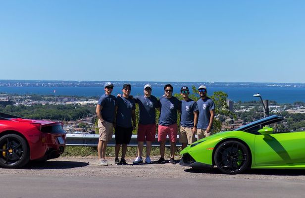 3 Hour Exotic car Tour driving 4 to 5 Super cars