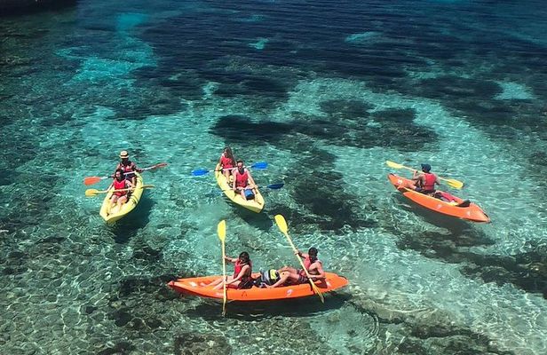 Ibiza - Xarraca Bay- Kayaking Tour MultiActivity snorkel,caves