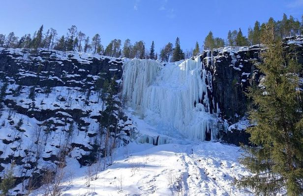 Korouoma National Park & Frozen Waterfalls Adventure