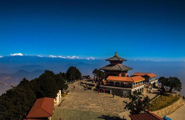 Chandragiri Hill Day tour, Mountain and valley Panoramic view