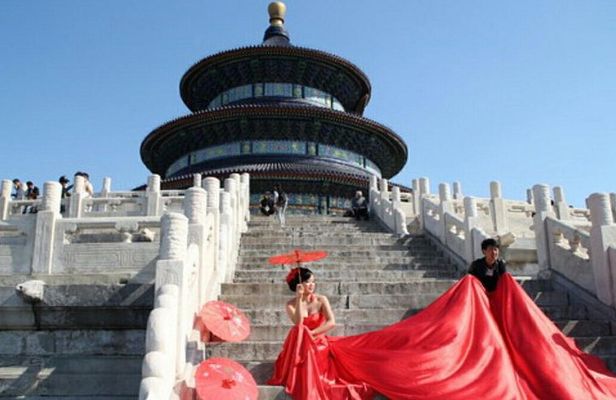All-inclusive Private Day Tour to Mutianyu Great Wall and Temple of Heaven
