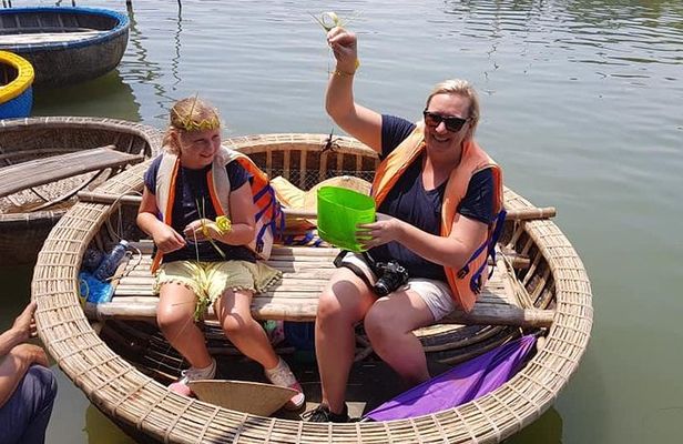 Countryside Tour of Hoi An, Basket Boat, Buffalo ride, Farming with local Farmer
