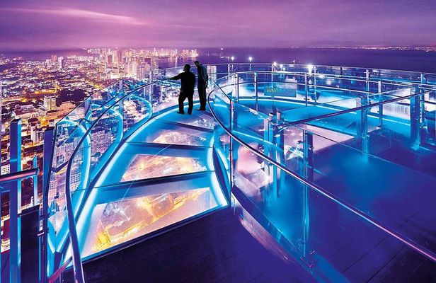 Private Dinner at THE TOP with Skywalk Experience from Penang