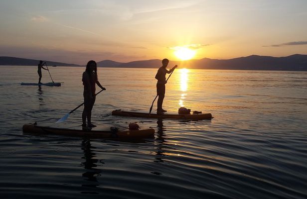 Split Sunset Stand Up Paddle Tour With Wine