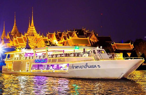 Luxury Dinner on Chao Phraya Princess River Cruise with Pickup (SHA Plus)