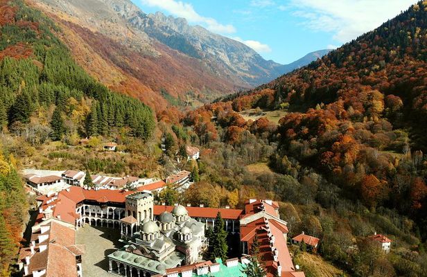 Day tour to Rila monastery, hiking to the cave of St. John and Boyana church