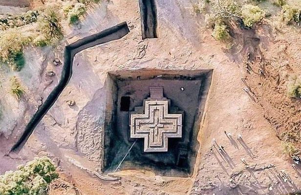 Visiting churches of lalibela 