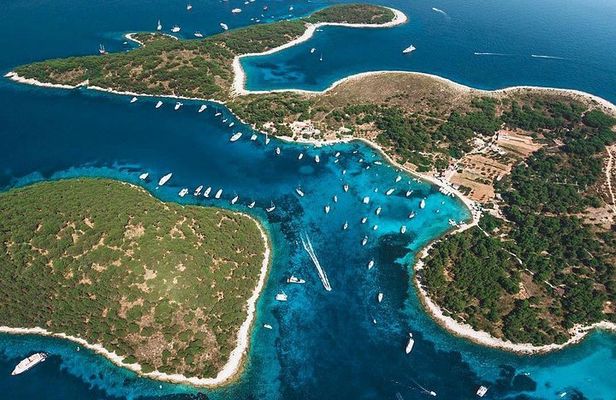 Blue Lagoon, Hvar and Pakleni Islands full day Private Boat Tour