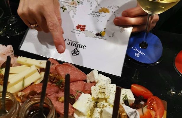 Greek food and wine tasting