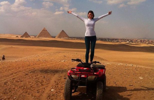 Quad Bike Desert Safari around Giza Pyramids