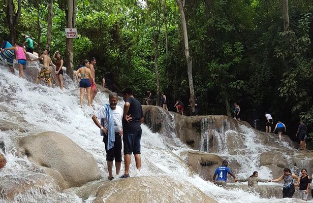 Dunn's River Falls and Beach From Ocho Rios Jamaica