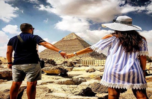 Private Cairo Layover Tour to Giza Pyramids - Sphinx with Camel ride - Bazaar