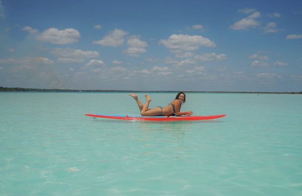 Ecotour: Bacalar Lagoon and Chacchoben archeological site.