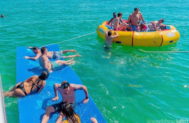 South Beach Sail Splash aboard the Caribbean Spirit