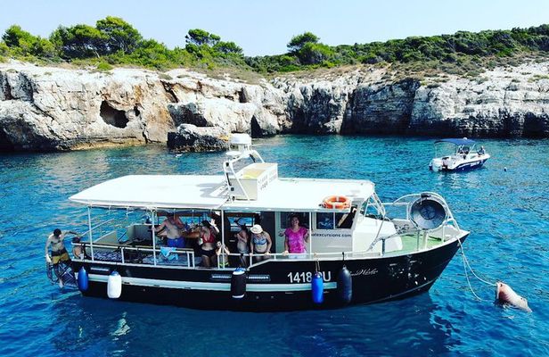 Boat tour swimming snorkeling south Istria Kamenjak Premantura