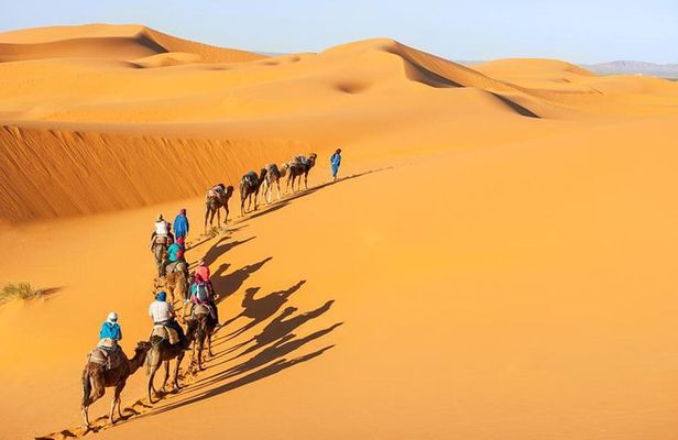 2-Days Sahara desert tour to Erg Lihoudi from Marrakech