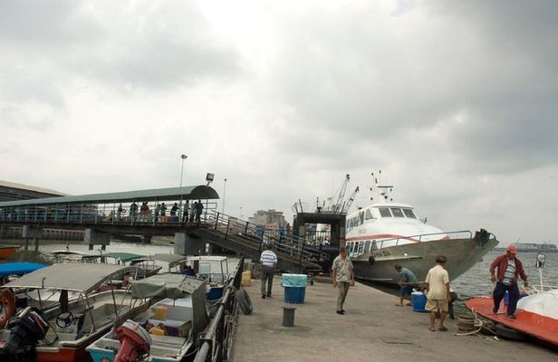 Private Tour: Crab Island Sightseeing Boat Ride and Seafood Lunch