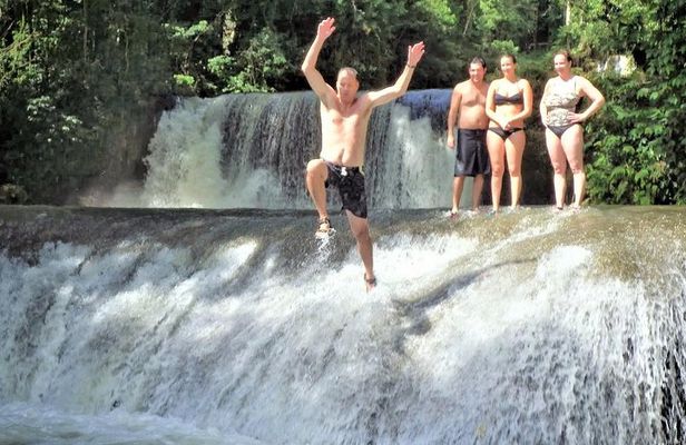 YS Falls and Black River Safari Guided Tour from Montego Bay and Grand Palladium