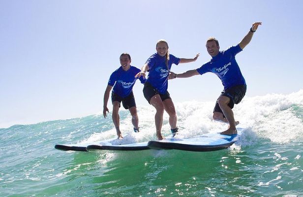 Small-Group Surfing Lessons in Byron Bay