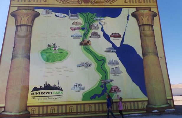 Mini Egypt Park Guided Tour from Hurgada