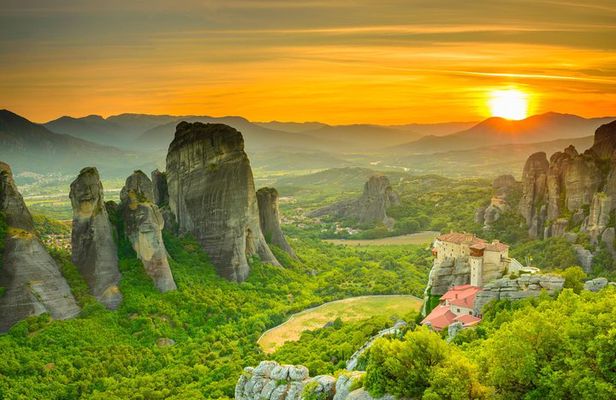 2Day tour to Delphi & Meteora with guide and tickets from Athens