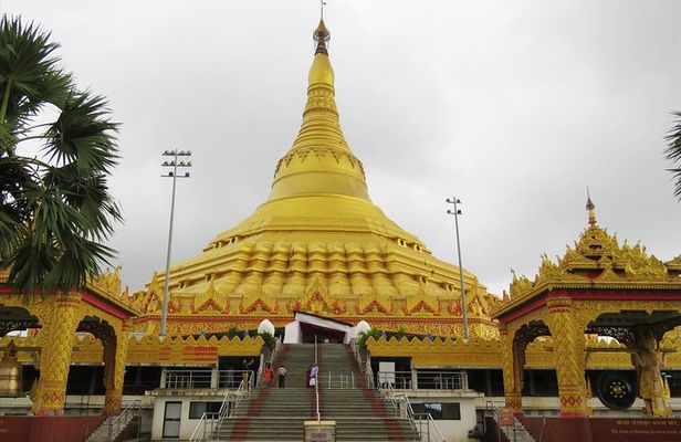 Kanheri Cave with Global Vipassana Pagoda Tour in Private Vehicle