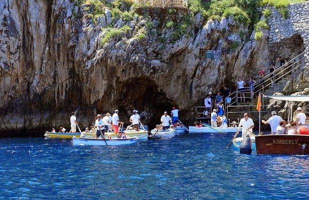 Capri & Blue Grotto Small Group Full-Day Boat Tour from Positano