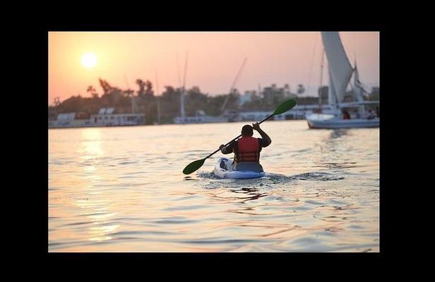 Private Nile Kayaking Ride at Sunset
