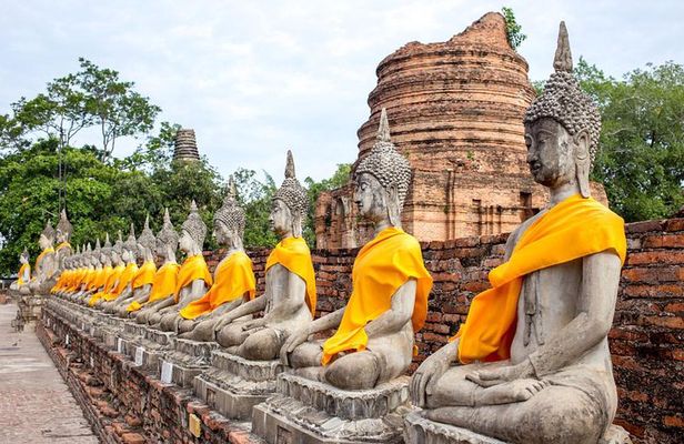Ayutthaya Sunset Discovery, Boat Ride, Iconic Spots, Local Market