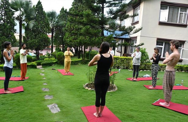Yoga Experience Day Trip with Private Transfer From Kathmandu
